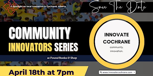 Community Innovators Series #4 - SAVE THE DATE