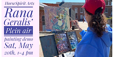 Plein air Painting Demo with painter Rana Geralis, May 20