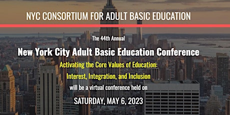 2023 NYC ABE/ESOL Virtual Conference primary image