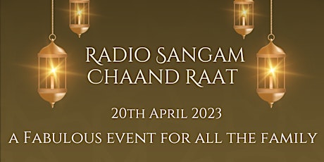Imagem principal do evento Radio Sangam Chaand Raat