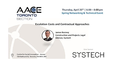 Escalation Costs and Contractual Approaches [April 20th] primary image