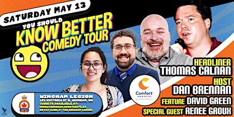 You Should Know Better Comedy Tour