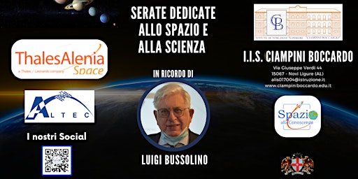 Serate dedicate allo Spazio e alla Scienza: in memoria di Luigi Bussolino