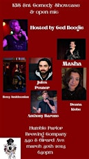 Comedy showcase and open mic