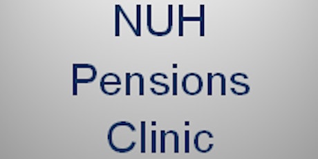 Pensions clinic -  City Campus 24/09/2018 primary image