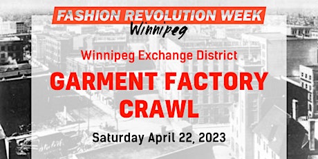 Exchange District Garment Factory Crawl Walking Tour primary image