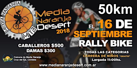 Imagen principal de Media Naranja Desert Carrera MTB Rally Bike