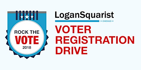 LoganSquarist #RockTheVote Voter Registration Drive primary image