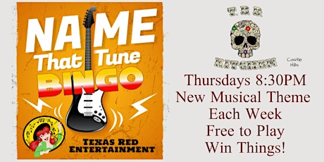 T.B.D. Kitchen in Lewisville welcomes Texas Red for Name That Tune Bingo!