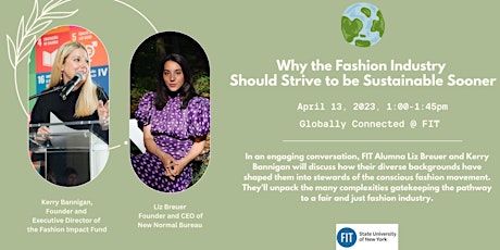Why the Fashion Industry should strive to be sustainable sooner