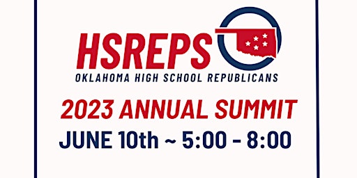Immagine principale di Oklahoma High School Republicans Annual Summit 