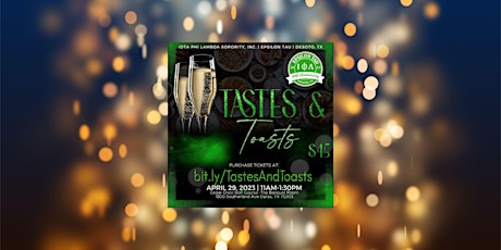 Imagem principal do evento Tastes and Toasts: A Dazzling Brunch Awards and Scholarship Celebration!