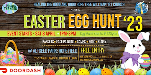 2023 Healing The Hood and Good Hope FWBC: Easter Egg Hunt
