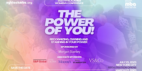 NYBLACKMBA 2nd Annual Women's Conference "The Power of YOU"