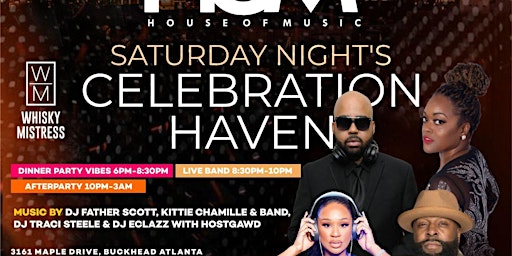 HOUSE OF MUSIC: Saturday's #1 Rated Groove for Live Music, Dance & Dining!