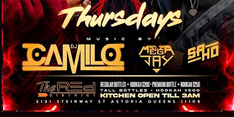 Perreo Island Thursdays at Red District with Dj Camilo