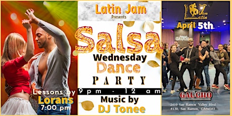 Salsa  Wednesdays Gaucho| Salsa Party | Salsa Lessons| Dance Lesson