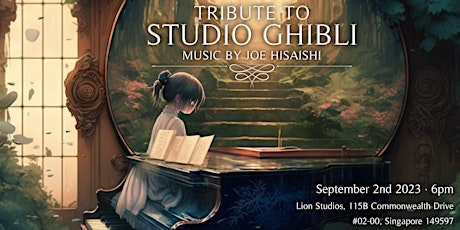 Imagem principal do evento Tribute to Studio Ghibli: A Selection of Joe Hisaishi's Music