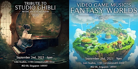 Imagem principal de Bundle Tickets for "Tribute to Studio Ghibli" & "Fantasy Worlds"