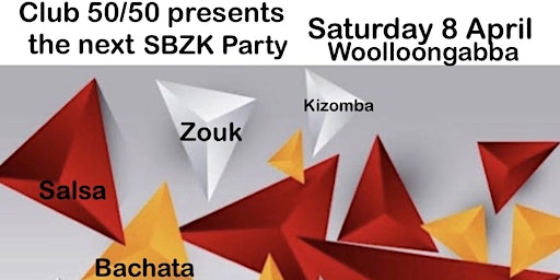 Club 50/50's next SBZK Latin Dance Party -  Salsa, Bachata, Zouk, Kizomba