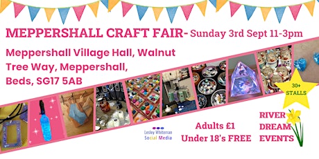 Meppershall Craft Fair, Sunday 3rd September 2023 primary image