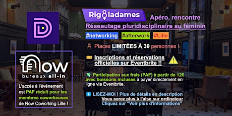 Rigoladames N°01 - avril 2023 avec Now Coworking Lille
