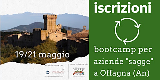 BootCamp Imprenditoria nel Villaggio Saggio
