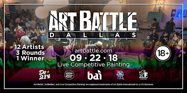 Art Battle Dallas - September 22, 2018