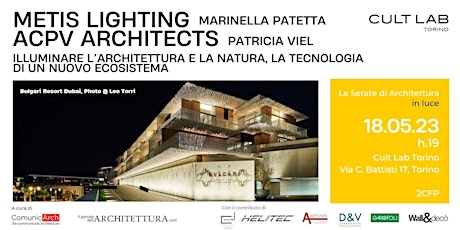 LE SERATE DI ARCHITETTURA IN LUCE: Metis lighting con ACPV architects
