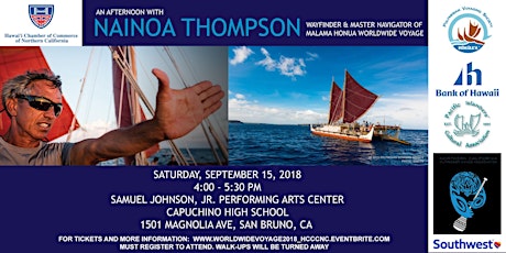 An Afternoon with Wayfinder and Master Navigator Nainoa Thompson primary image