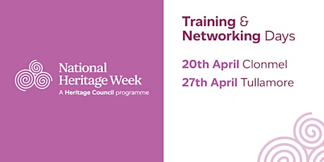 Training & Networking Day for National Heritage Week Organisers- Tullamore primary image