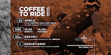 Coffee To Ride Verona | Gravel & Wine