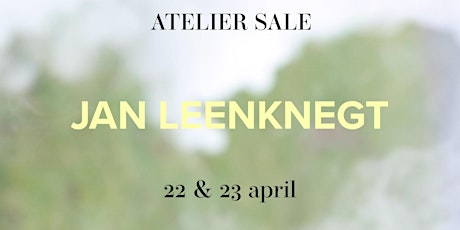 Atelier sale - Jan Leenknegt