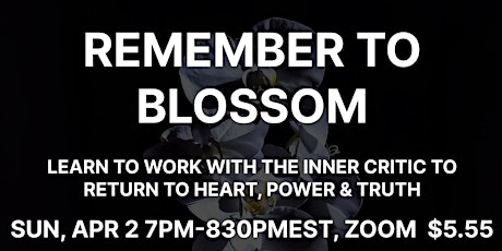 REMEMBER TO BLOSSOM FROM HERU