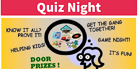 Quiz Night for Heart Kids Canterbury primary image