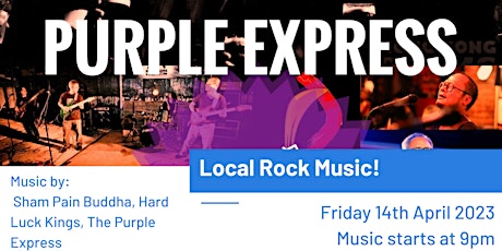 Live Music: Sham Pain Buddha, Hard Luck Kings, The Purple Express