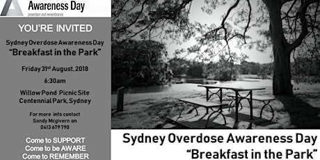 International Overdose Awareness - Breakfast in the Park primary image