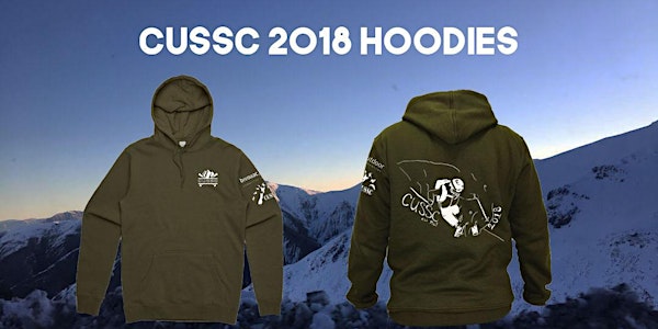 CUSSC 2018 Hoodies!