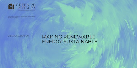 Making Renewable Energy Sustainable primary image