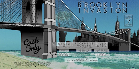The Brooklyn Invasion - Rockness Monsta - Craig G - Illa Ghee primary image