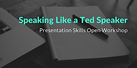 Speaking Like a Ted Speaker (Oct 2018) primary image