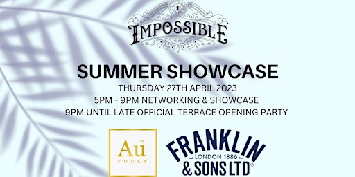 Summer Showcase at Impossible Manchester
