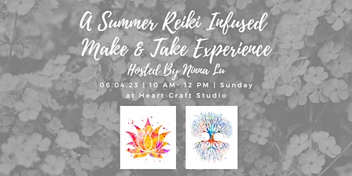 A Summer Reiki Infused Make & Take Experience | Screenprint Spiritual Art