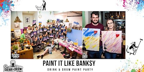 Drink & Draw: Paint Like Banksy