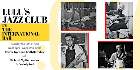 Lulu's Jazz Club Presents: Dexter Gordon's 100th Birthday