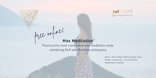 Max MeditationTM - A fusion of ancient techniques primary image