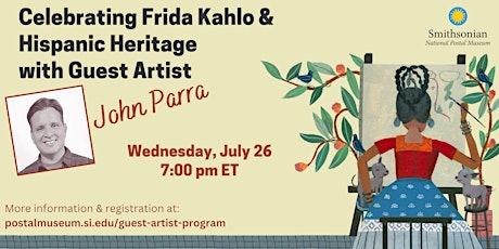 Imagem principal do evento Celebrating Frida Kahlo & Hispanic Heritage with Guest Artist John Parra