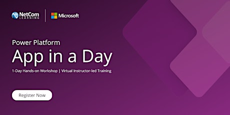 Free Workshop : Microsoft Power Platform App in a Day