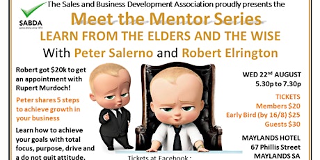 Meet the Mentor Series - The Elders and the Wise primary image