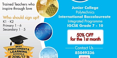 Secondary Mathematics, Physics and Chemistry Tuition Trial classes @ Tampines Central primary image